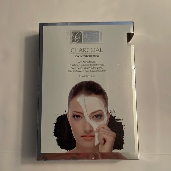 Global Beauty Care CHARCOAL spa treatment mask. Anti aging serum. All skin types - Picture 11 of 15